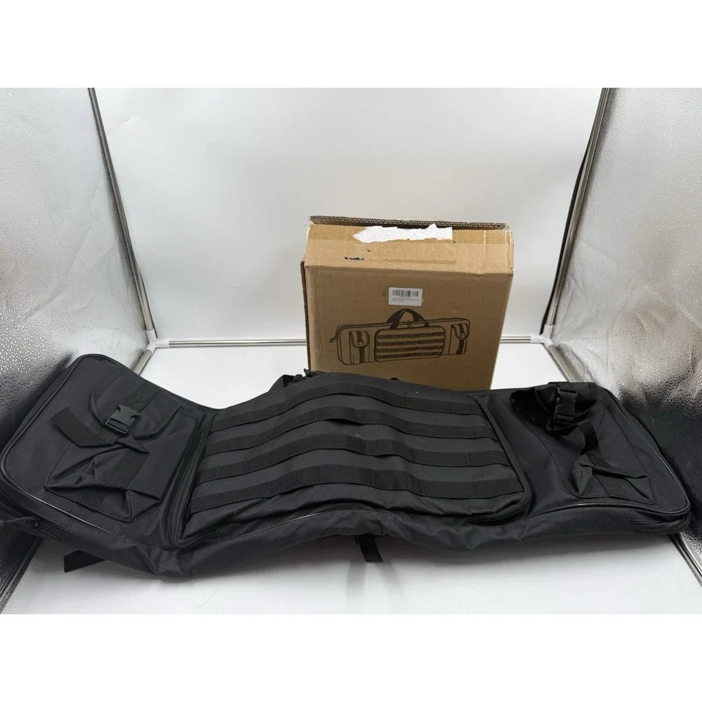 Kokkoya Soft Gun Case For Riffle And Shotguns Long Scoped Rifle Range Bag Backpa